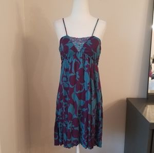 Free People skinny strap Print dress